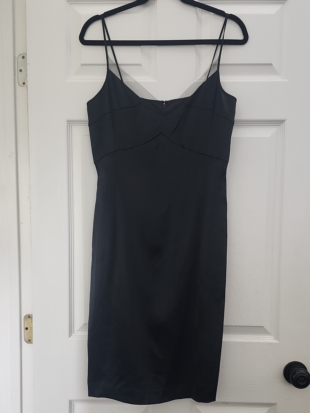 Kenneth Cole *Vintage* Black Silk Cocktail Dress, Size 6